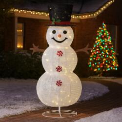 Sersimo Om de zapada luminos 3D pentru exterior, 150 cm, 120 LED, lumina calda (LED-8394)
