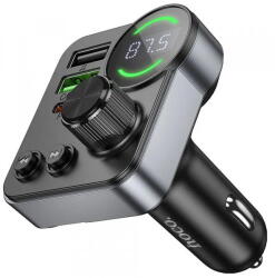 hoco. Modulator FM Bluetooth HOCO E86, 2 x USB-A - 1 x USB-C - 1 x microSD (inc/hoc/e8/48/3a/1x/2x/ne)
