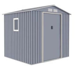  Nort Metalshed Menorca kerti-fém tároló ház 2, 14 x 2, 05 x 1, 94 m szürke
