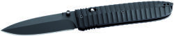 lionSTEEL 8701 AL DAGHETTA / Zsebkés D2 acél pengével - fekete (LION0109)