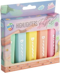 Moxy Set 5 Markere Pastel - Moxy (150133)