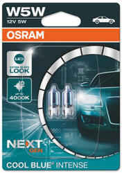 OSRAM Set 2 Becuri 12V W5W Cool Blue Intense Nextgen Blister Osram (2825CBN-2BL)