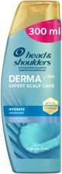Head & Shoulders Sampon anti-matreata hidratant Head & Shoulders Derma X Pro pentru scalp uscat, 300 ml