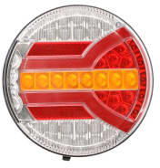 TRUCKLIGHT Lampa Spate Dreapta/Stanga Navia (led 12/24v cu Semnalizare Lampa Anti-ceata cu Lumini Frana Lumini Parcare/Pozitie (TL-UN076L/R)