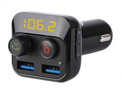 BLOW Modulator FM auto, Blow, Bluetooth, 2 x USB, Negru