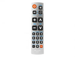 BLOW Telecomanda TV universala, Blow, 8 m, 2xAAA, Gri