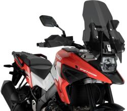 Puig Suzuki DL1050/XT V-Strom (2020-) túra plexi, sötét Puig Váz, idomok és járműkiegészítők Szélvédők és tartozékaik Szélvédők Motorkerékpár- és robogószélvédők