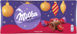 Milka alpesi tej felhasználásával készült tejcsokoládé szaloncukor meggyízű 255 g