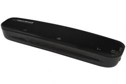 Esperanza Eternity EFL002 irodai laminálógép, A4, 250 mm/perc, A4, A5, A6 dokumentumok, fényképek és névjegykártyák laminálásához, 154 cm tápkábel, 5 db A4 laminálófólia mellékelve, Fekete (EFL002)