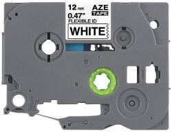 AIMO Banda flexibila compatibila Brother TZe-FX231, 12 mm, negru pe alb, pentru identificare cabluri, conductori si instalatii electrice (AZe-FX231)