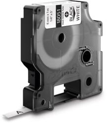 DYMO Tub termocontractabil DYMO Rhino ID1 6 mm alb pentru cabluri, conductori si fire electrice 18051 (18051)