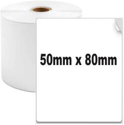 AIMO Etichete termice 50 80 mm albe, 90 etichete, compatibile AIMO si Phomemo M110 M200 M220 (WP5080-100)