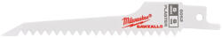 Milwaukee Szablyafűrészlapok 125/6 Tpi Bimetál, Co - 5 Db Gipszkartonhoz 48475052 (48475052)