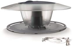 Prosperplast Madáretető BIRDYFEED ROUND szürke kő 29, 4 cm (PRIBFR-405U)