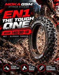 Plews Anvelopa Enduro Plews Tyres EN1 Tough One 140 80-18 Extreme Super Soft , Spate (C47891)