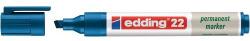 edding 22 alkoholos marker, kék