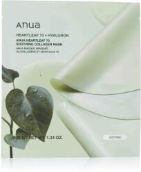 ANUA Heartleaf 70 nyugtató kollagén maszk, 4x 38g