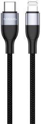 USAMS iPhone 14 Plus / 14 Pro Max / 14 Pro USAMS US-SJ330 MJEMS cablu de date Type-C - Lightning, 120 cm, NEGRU (SJ330USB02)
