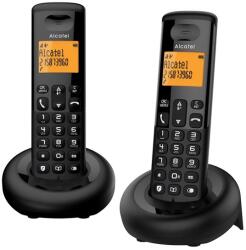 Alcatel Telefon ALCATEL E160 DUO fără fir, DECT, NEGRU (E160 DUO)