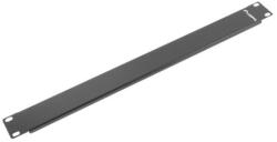 Lanberg AK-1401-B 19" 1U fekete vakpanel (AK-1401-B) - prodots
