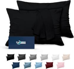 TYPEC Set 2 Fete de Pernă 50x75 cm din Microfibră Moale, Huse pentru Pernă de Pat, Anti-Șifonare, Hypoalergenic