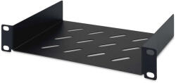 ASSMANN DN-10-TRAY-1-B 10" 1U 150mm mély fekete fix polc (DN-10-TRAY-1-B) - prodots