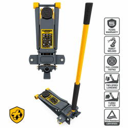 Winntec Emelő padló 3 t krokodil alacsony 76-503 mm - gyorsem. 5 ÉV Gar. Winntec (Y420333+)