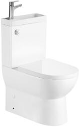SAPHO aqualine jalta hygie monoblokkos wc kompletten kézmosóval, ülőke és csaptelep nélkül, alsó/hátsó kifolyású PB103H (PB103H)