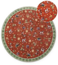 Villeroy & Boch Covor roșu/verde rotund ø 160 cm cu model de Crăciun Toy's Delight Nostalgic Noel Red Green - Villeroy&Boch Covor