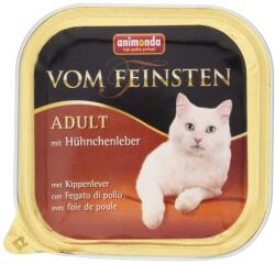 Animonda Vom Feinsten Nedves Macskaeledel Csirkével és Tengeri Herkentyűkkel, Gabonamentes, Cukormentes, 1 x 100 g