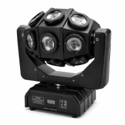  180W Moving Head Színpadi Lámpa 18 LED RGBW DMX512 Beam Fény Stroboszkóp Dimmer Hang Vezérelt DJ Disco Party Esküvő KTV Bár Használatra