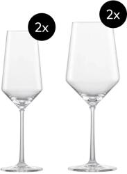 Zwiesel Glas Set de pahare de vin DATE NIGHT PURE, 4 buc Pahar