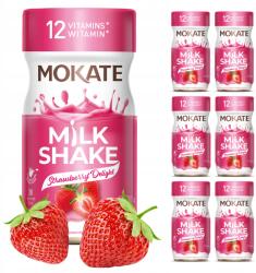 Mokate Milkshake Ivókakaó Eper Strawberry 500g B2-vitamin B6 Mokate (5900649081178)