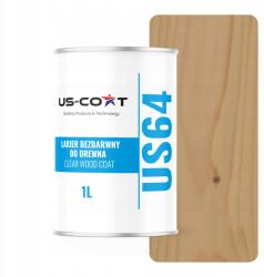 US-Coat Fa Furnér Burkolat Lakk Rétegelt Lemez Színtelen Védő Félmatt 1L (LAKIER BEZBARWNY DO DREWNA 5905748195139)