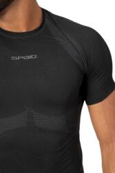 Spaio Motoros póló Nilit Breeze 2.0 Black/grey hűsítő L