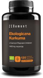 Zenement Bio Kurkuma kurkumin gyömbérrel és fekete borssal 120 vegán kapszula (Z-25CE01E)