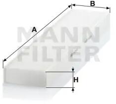 Mann Filter CU 5141 fülkeszűrő