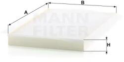Mann Filter CU 3569 kabinszűrő