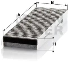 Mann Filter Fülkeszűrő CUK 3023-2