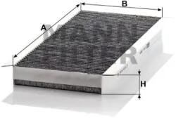 Mann Filter Fülkeszűrő CUK 3554