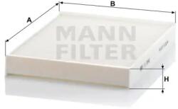Mann Filter CU 2842 kabinszűrő
