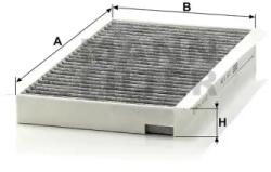 Mann Filter Fülkeszűrő CUK 3139