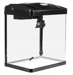 Sunsun Modern Akvárium Szett Sunsun 19L - Elegáns Design, Fekete Tok (SunSun Akwarium HR-320 BLACK)