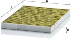 Mann Filter Fülkeszűrő FP 2620