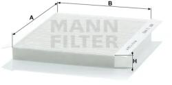 Mann Filter CU 2422 kabinszűrő
