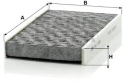 Mann Filter Fülkeszűrő CUK 1629