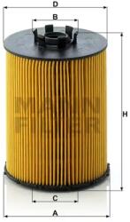 Mann Filter Olajszűrő HU 823 x