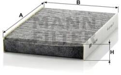 Mann Filter Fülkeszűrő CUK 2945
