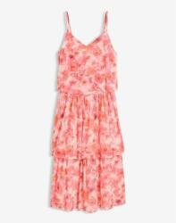 Bonprix B. p. c Ruha Plus Size MIDI Virágmintás VÁLLPÁNTOKKAL__44/46