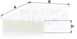 Mann Filter Fülkeszűrő CU 23 005-2